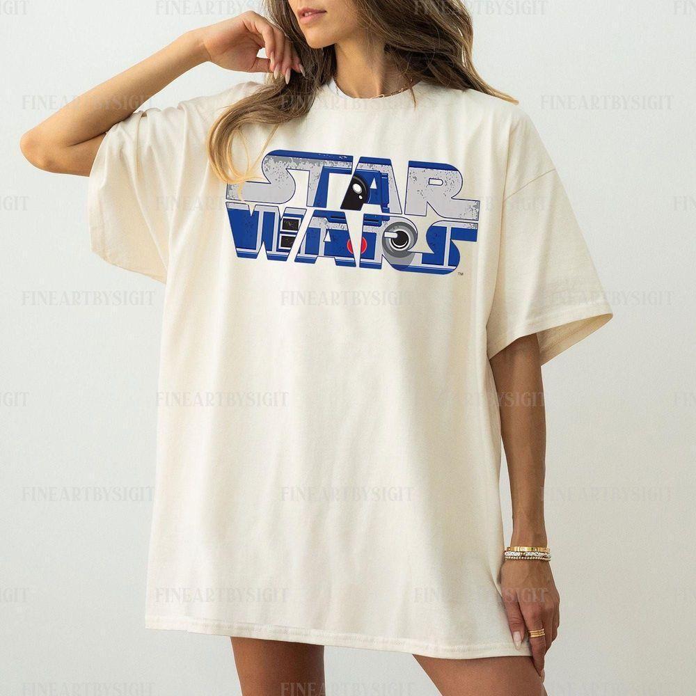 R2d2 Vintage Droid Logo Fill Star Wars Vuitino Merch